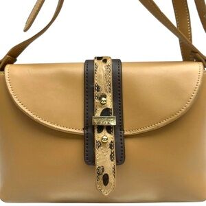 Spartina 449 Calf Hair Saddle Cross
Body Bag Purse